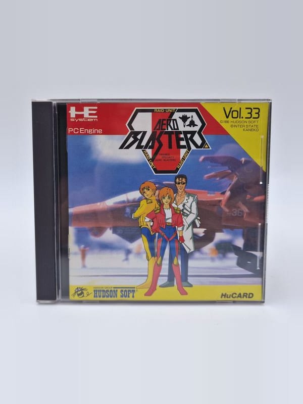 Aero Blasters — NEC PC Engine JAP
