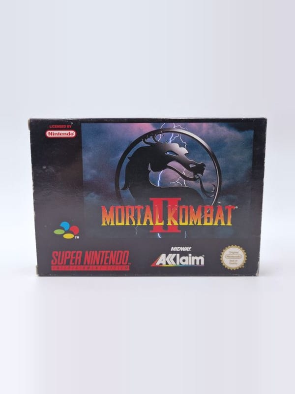 Mortal Kombat II — Nintendo SNES PAL