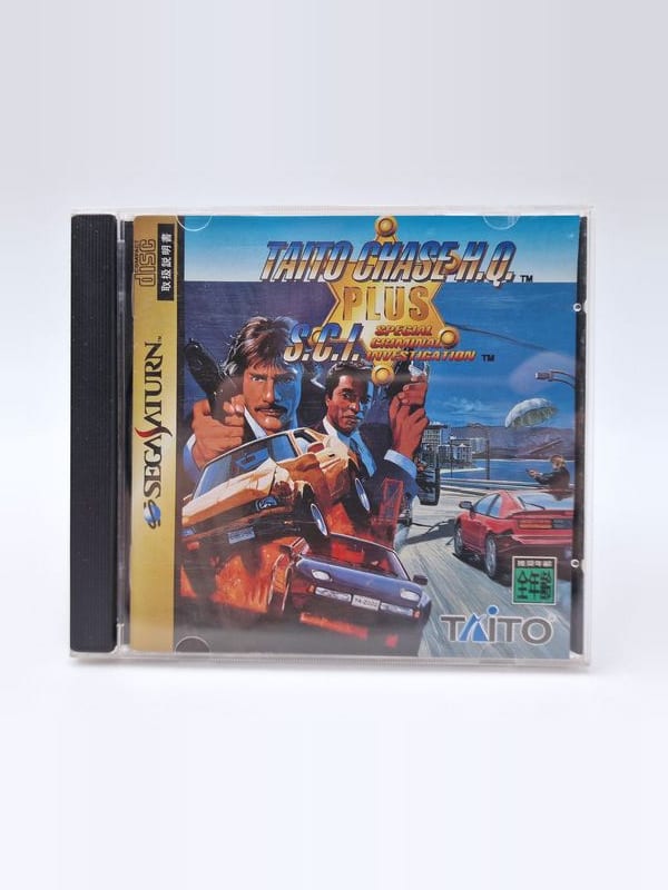 Taito Chase H.Q. Plus SCI — SEGA Saturn JAP
