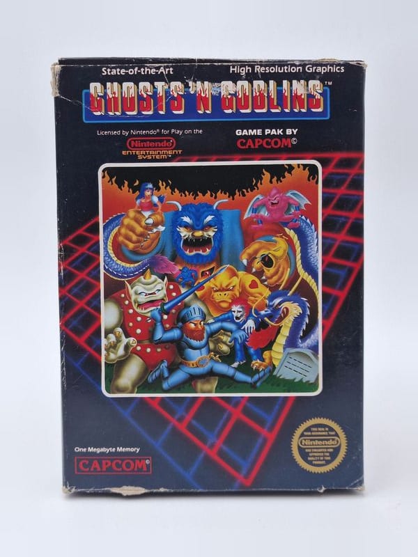 Ghosts 'n Goblins — Nintendo NES / FC US