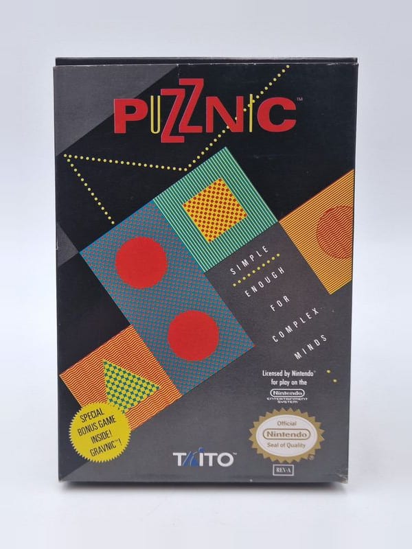 Puzznic — Nintendo NES / FC US