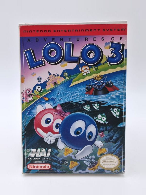 Adventures of Lolo 3 — Nintendo NES / FC US