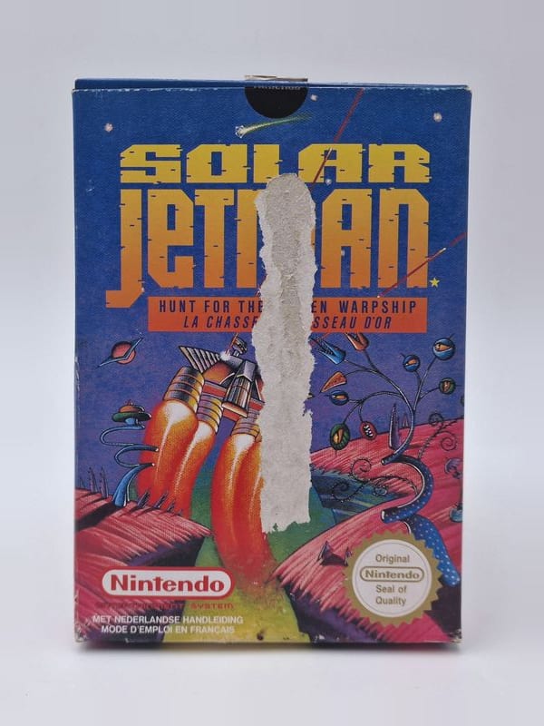 Solar Jetman: Hunt for the Golden Warpship — Nintendo NES / FC PAL