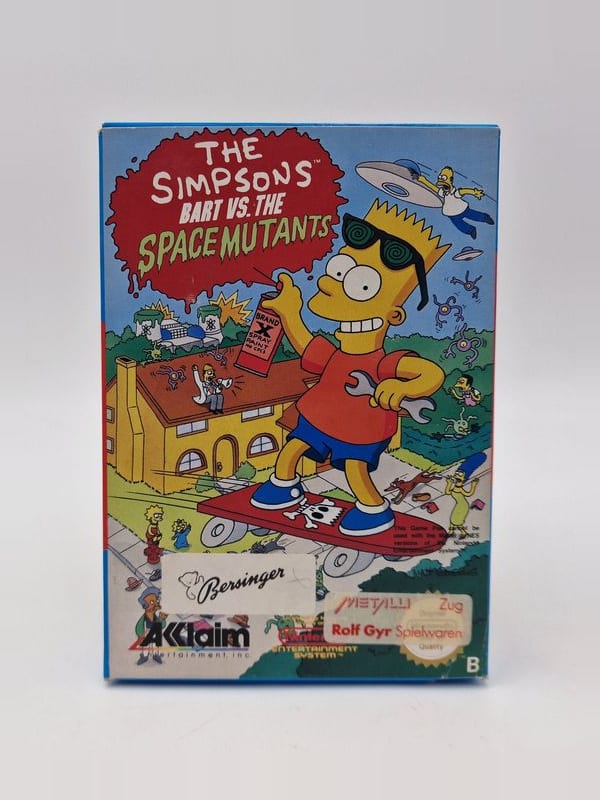The Simpsons: Bart vs. The Space Mutants — Nintendo NES / FC PAL