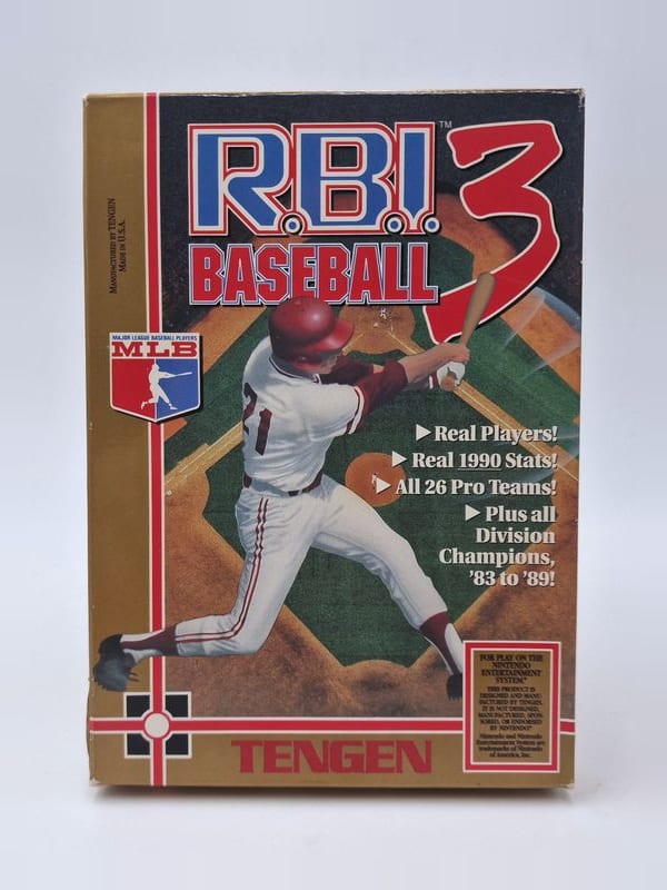 RBI Baseball 3 — Nintendo NES / FC US