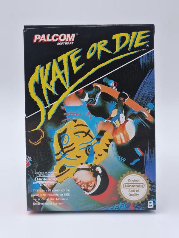 Skate or Die — Nintendo NES / FC PAL