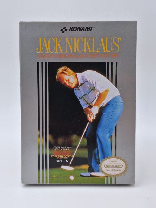 Jack Nicklaus' Greatest 18 Holes of Major Championship Golf — Nintendo NES / FC US