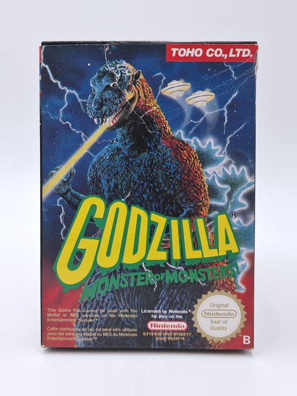 Godzilla: Monster of Monsters — Nintendo NES / FC PAL