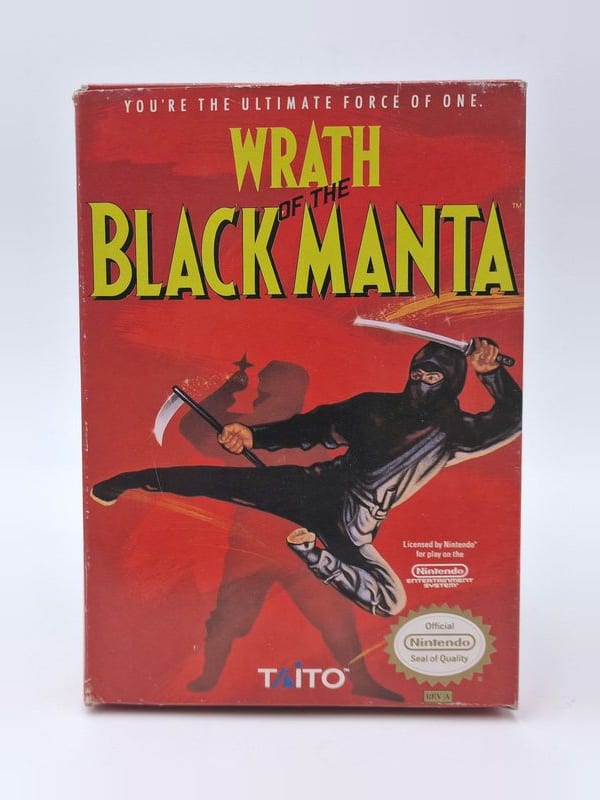 Wrath of the Black Manta — Nintendo NES / FC US