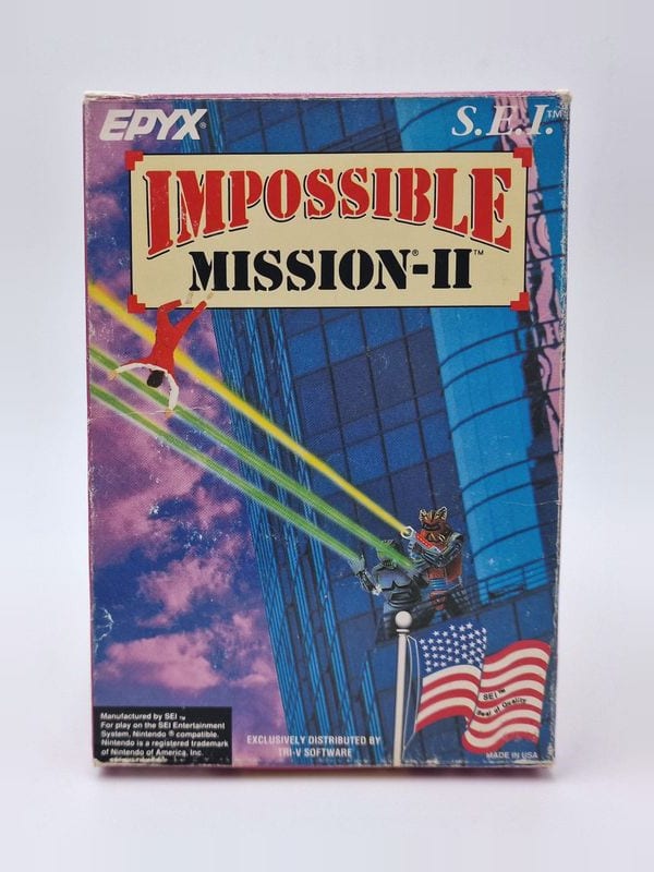 Impossible Mission II — Nintendo NES / FC US