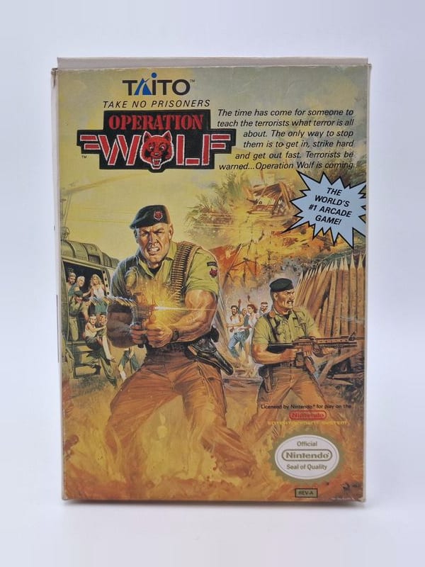 Operation Wolf — Nintendo NES / FC US (vendu)