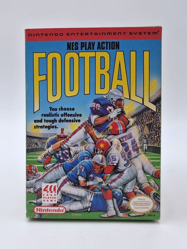 NES Play Action Football — Nintendo NES / FC US
