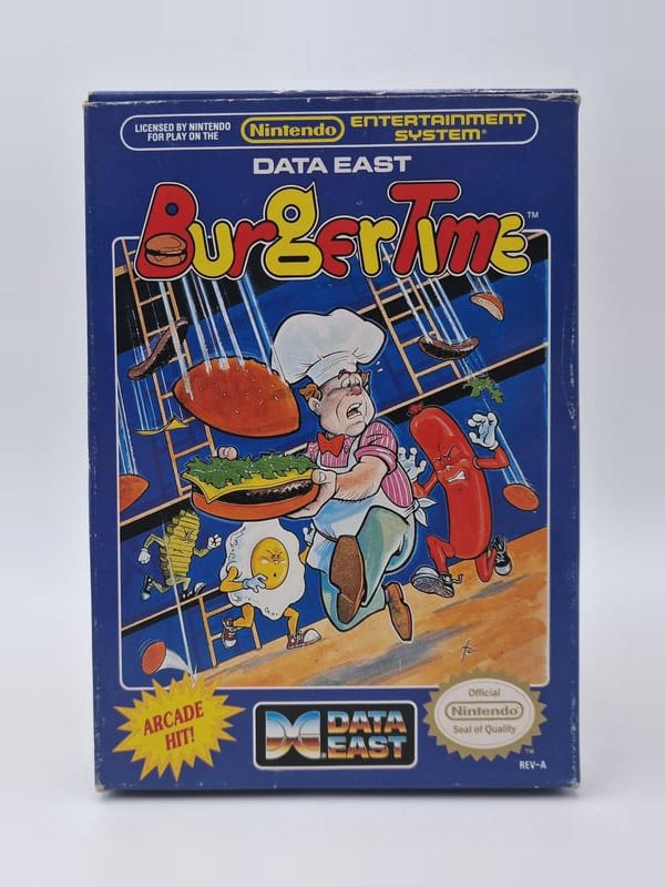 BurgerTime — Nintendo NES / FC US