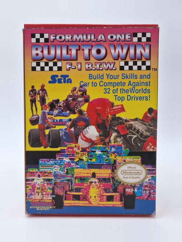 Formula One Built to Win — Nintendo NES / FC US (vendu)