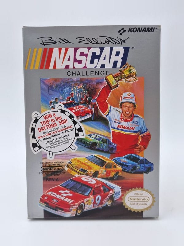 Bill Elliott's NASCAR Challenge — Nintendo NES / FC US
