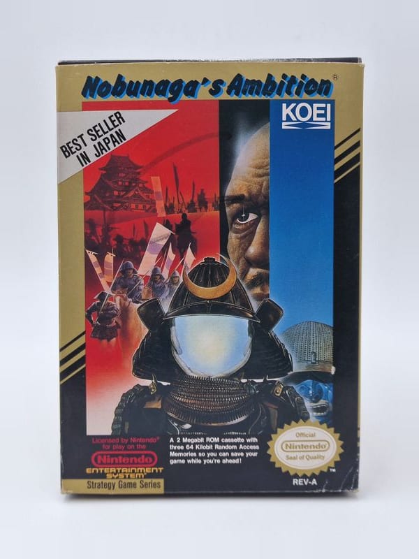 Nobunaga's Ambition — Nintendo NES / FC US