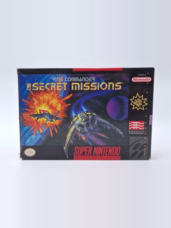 Wing Commander: The Secret Missions — Nintendo SNES US (vendu)