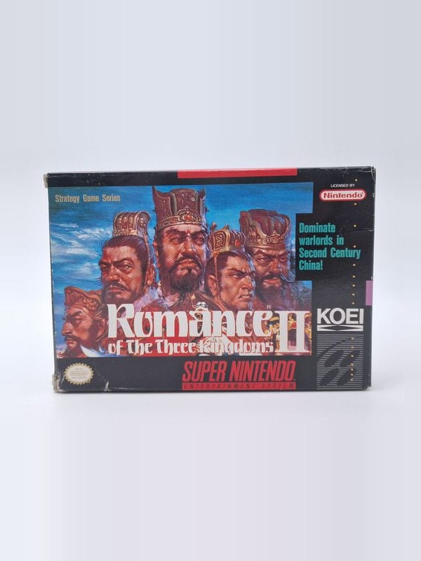 Romance of the Three Kingdoms II — Nintendo SNES US