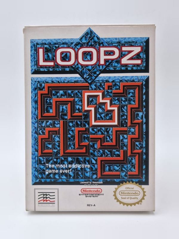 Loopz — Nintendo NES / FC US