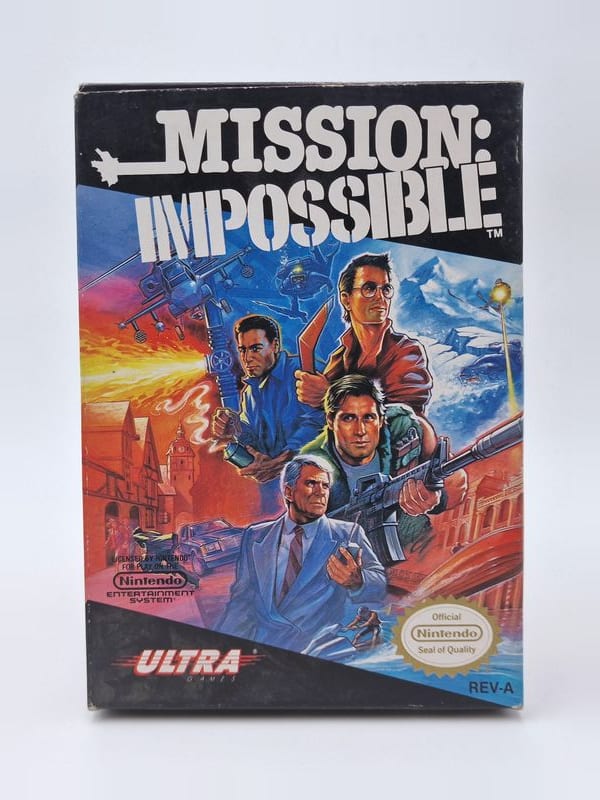 Mission: Impossible — Nintendo NES / FC US