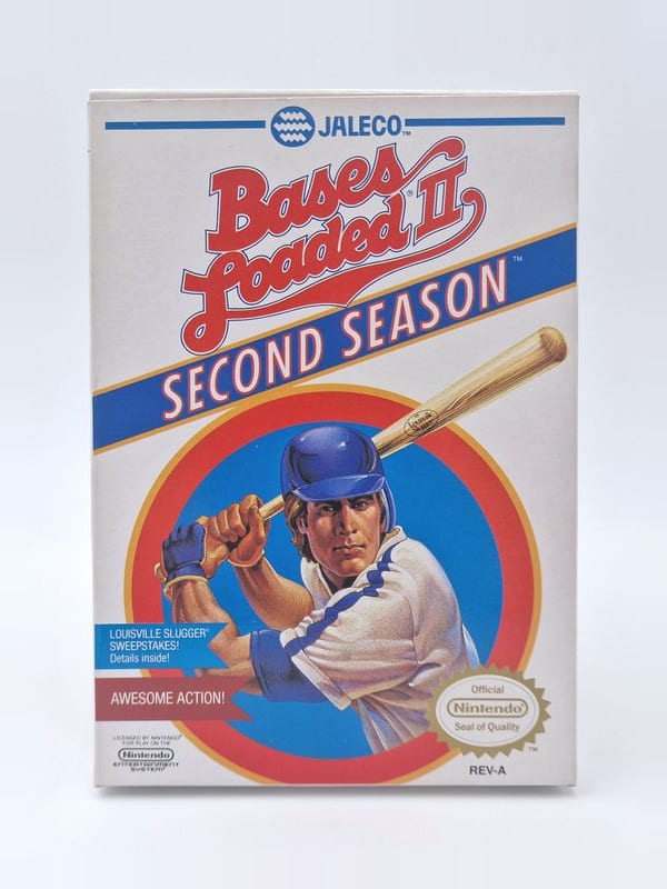 Bases Loaded II — Nintendo NES / FC US