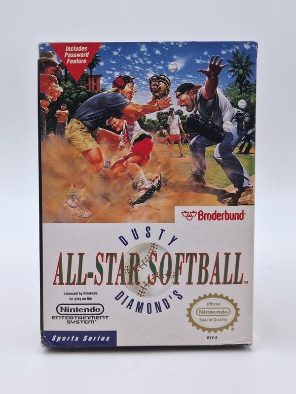 Dusty Diamond's All-Star Softball — Nintendo NES / FC US