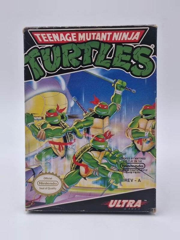 Teenage Mutant Hero Turtles — Nintendo NES / FC US (vendu)