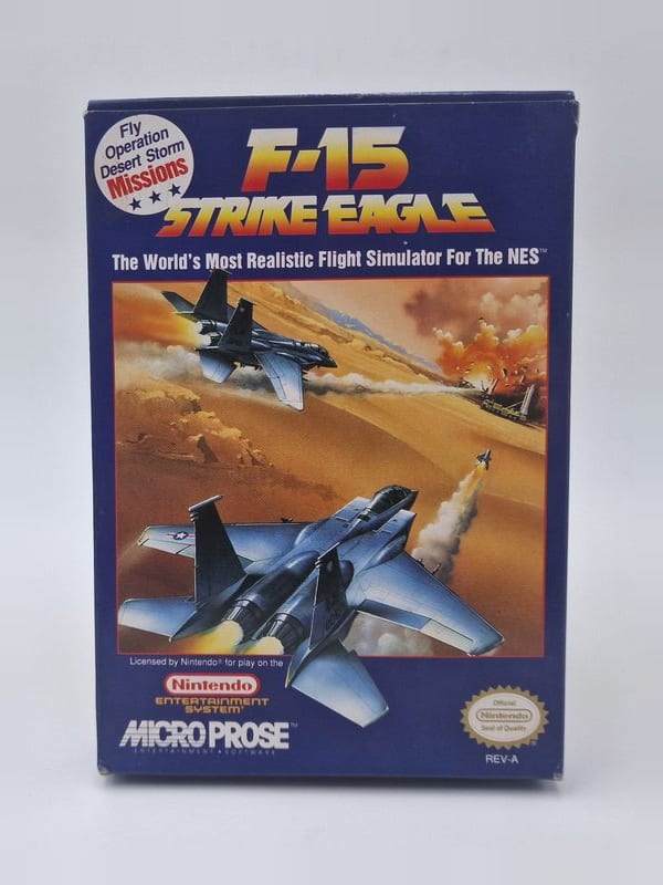 F-15 Strike Eagle — Nintendo NES / FC US