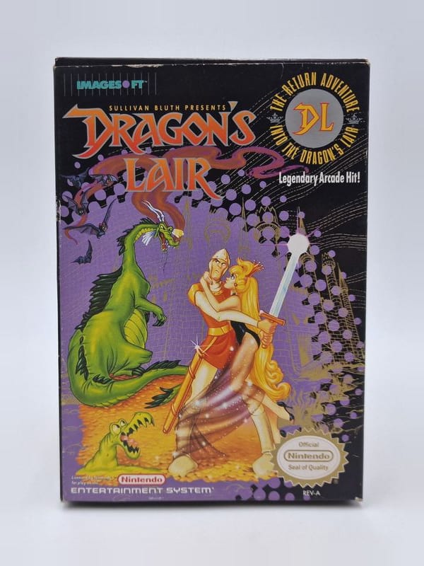 Dragon's Lair — Nintendo NES / FC US