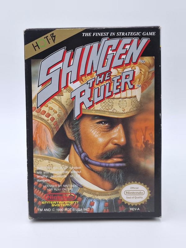 Shingen the Ruler — Nintendo NES / FC US