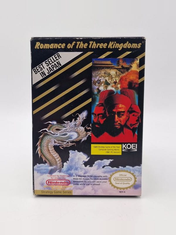 Romance of The Three Kingdoms — Nintendo NES / FC US