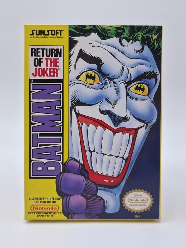 Batman: Return of the Joker — Nintendo NES / FC US