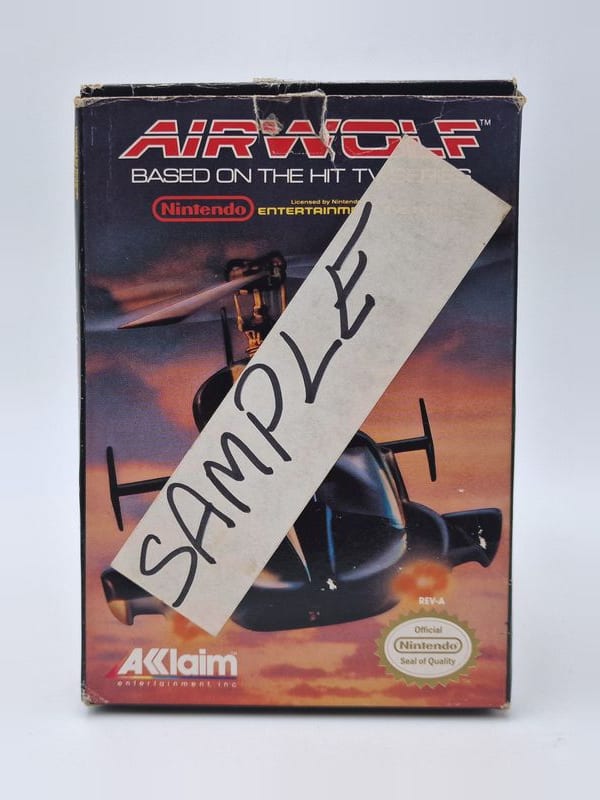 Airwolf — Nintendo NES / FC US