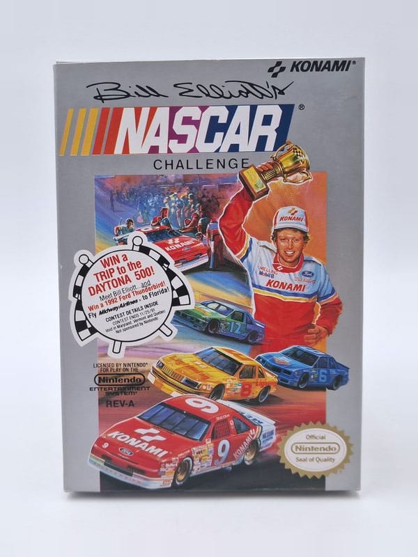Bill Elliott's NASCAR Challenge — Nintendo NES / FC US