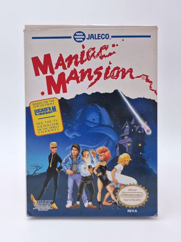 Maniac Mansion — Nintendo NES / FC US