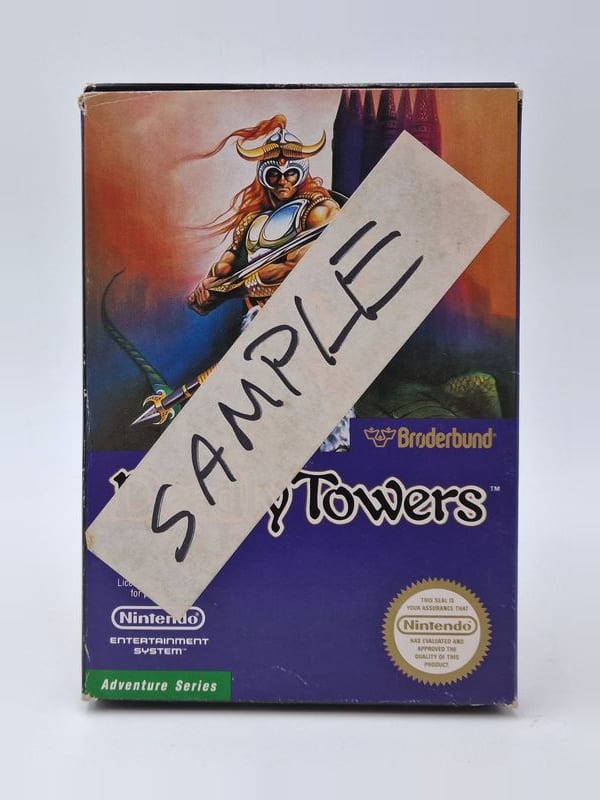 Deadly Towers — Nintendo NES / FC US