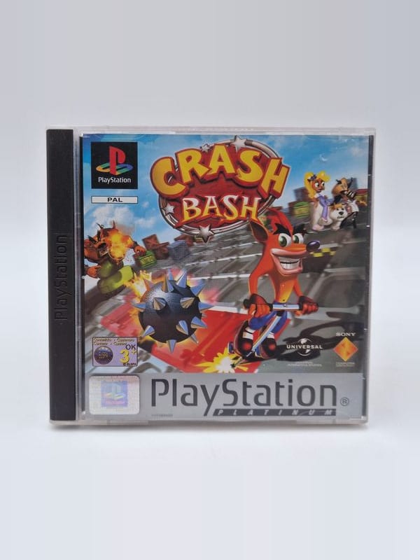 Crash Bash Platinum — Sony PS1 PAL