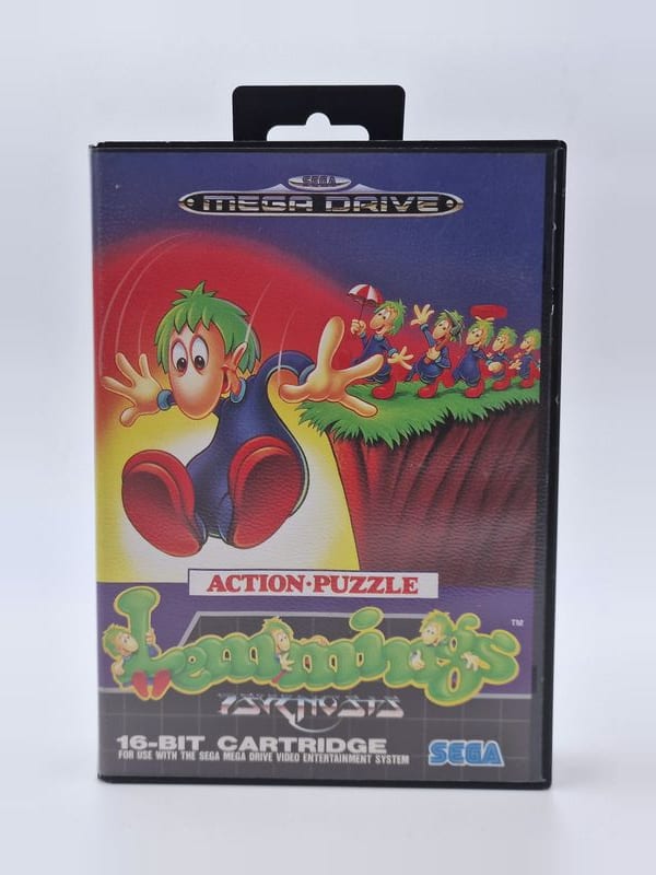 Lemmings — SEGA Megadrive PAL (vendu)