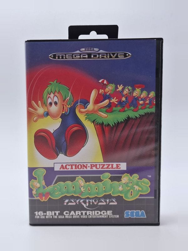 Lemmings — SEGA Megadrive PAL (vendu)