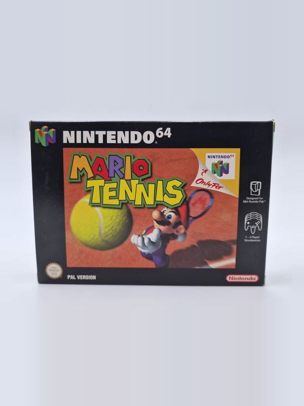 Mario Tennis — Nintendo 64 PAL (vendu)