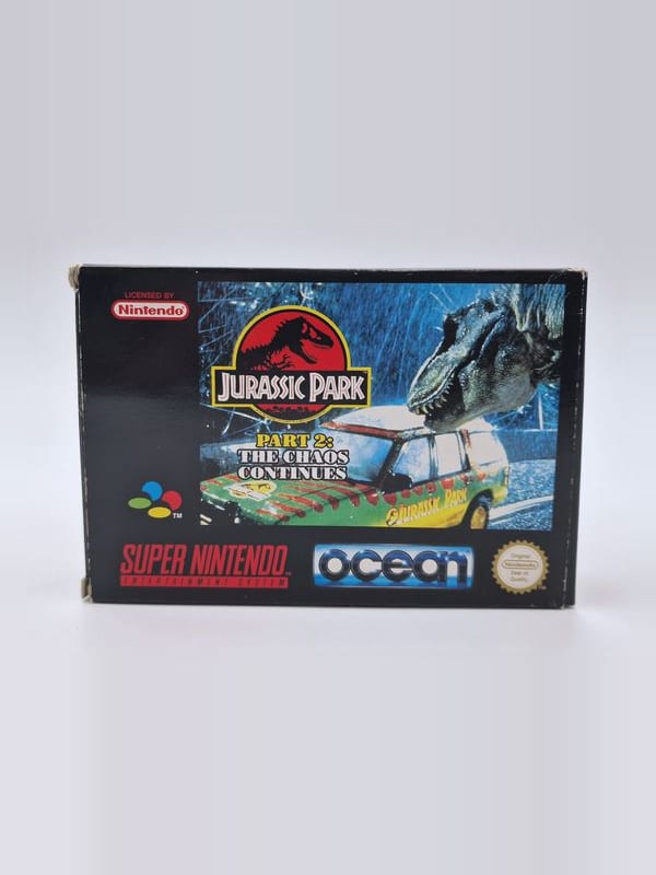 Jurassic Park Part 2: The Chaos Continues — Nintendo SNES PAL