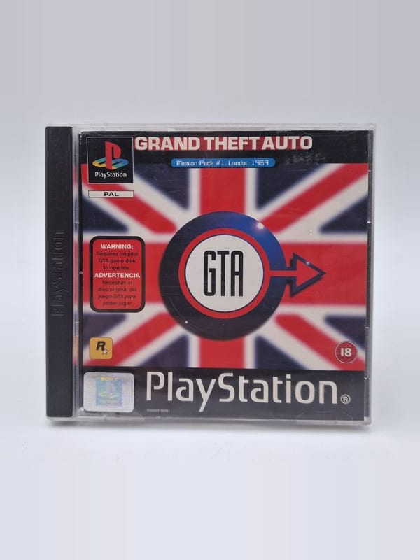 Grand Theft Auto London — Sony PS1 PAL (vendu)