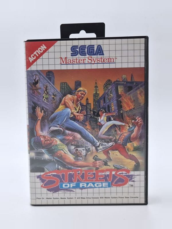 Streets of Rage — SEGA Master System PAL (vendu)