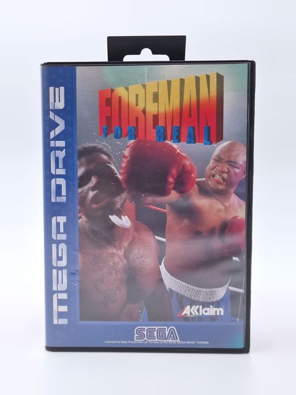 Foreman for Real — SEGA Megadrive PAL (vendu)