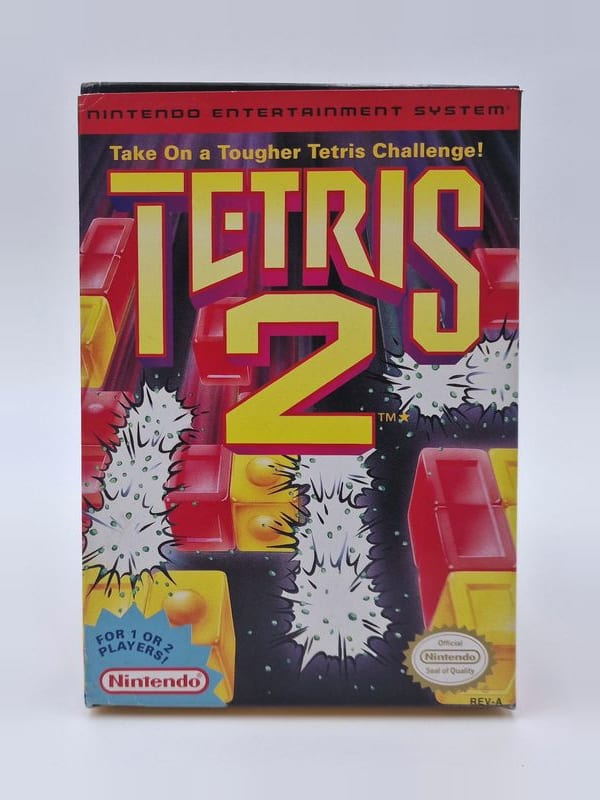 Tetris 2 — Nintendo NES / FC US (vendu)