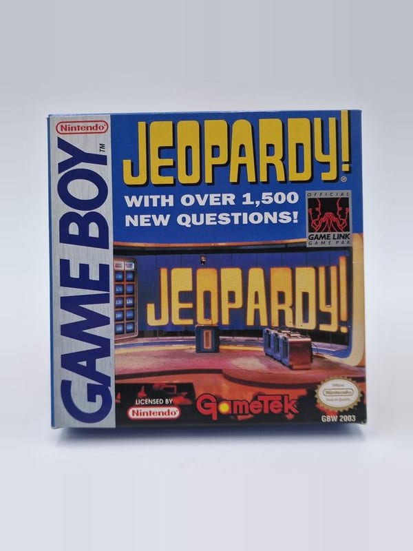 Jeopardy! — Nintendo Game Boy US