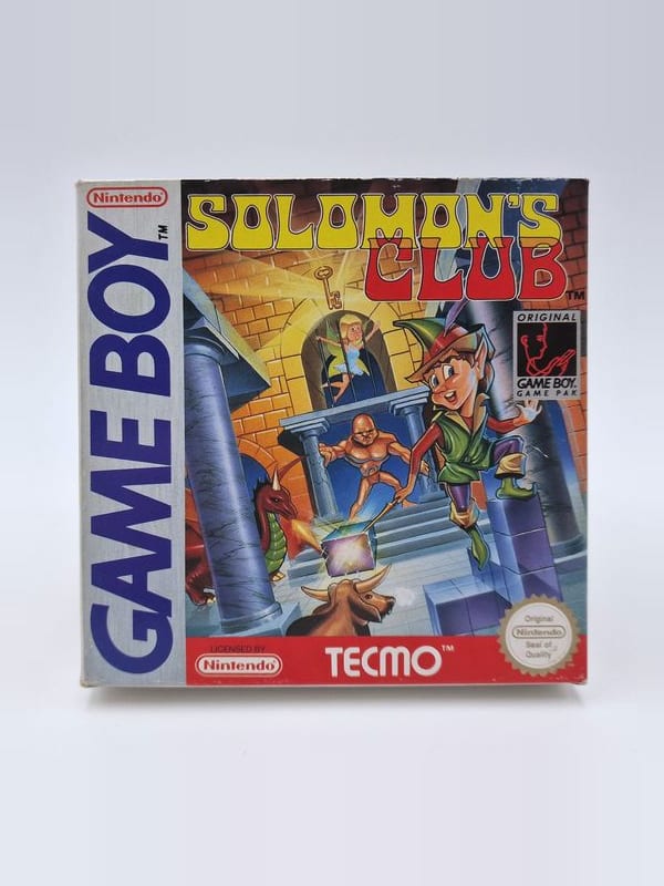 Solomon's Club — Nintendo Game Boy PAL (vendu)