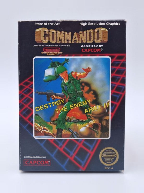 Commando — Nintendo NES / FC US