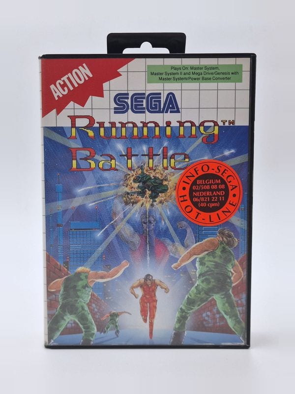 Running Battle — SEGA Master System PAL