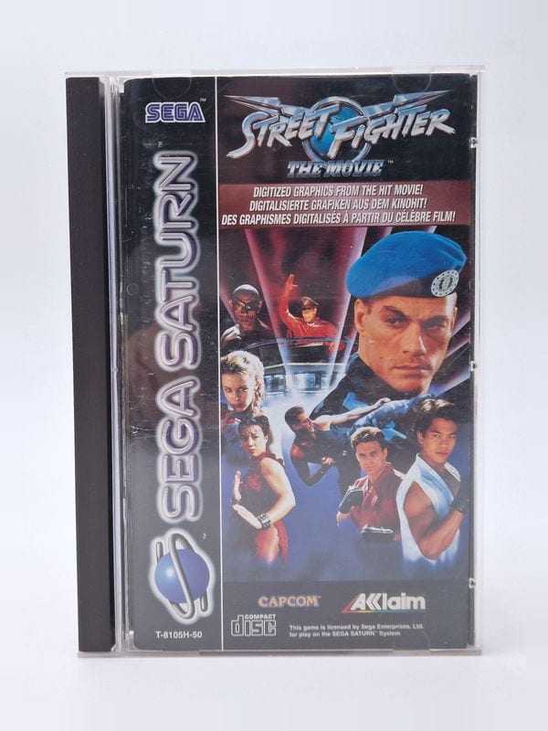 Street Fighter: The Movie — SEGA Saturn PAL (vendu)